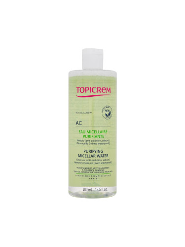 Topicrem AC Purifying Micellar Water Мицеларна вода за жени 400 ml
