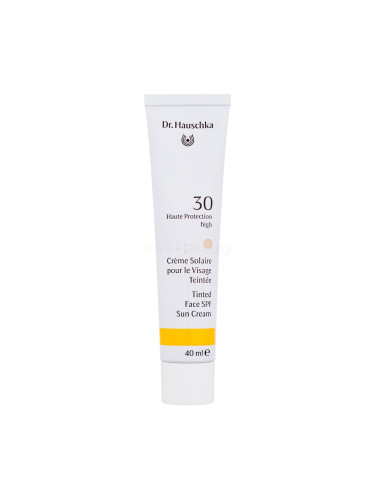 Dr. Hauschka Tinted Face Sun Cream SPF30 Слънцезащитен продукт за лице за жени 40 ml