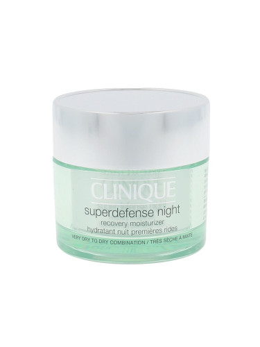 Clinique Superdefense Нощен крем за лице за жени 50 ml