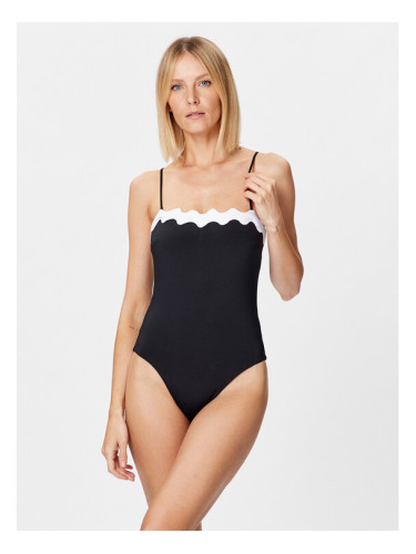 Seafolly Бански костюм Gia 11097-717 Черен