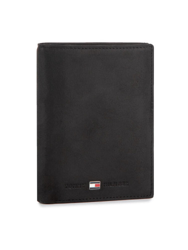 Tommy Hilfiger Голям мъжки портфейл Johanson N/S Wallet W/Coin Pocket AM0AM00664 Черен