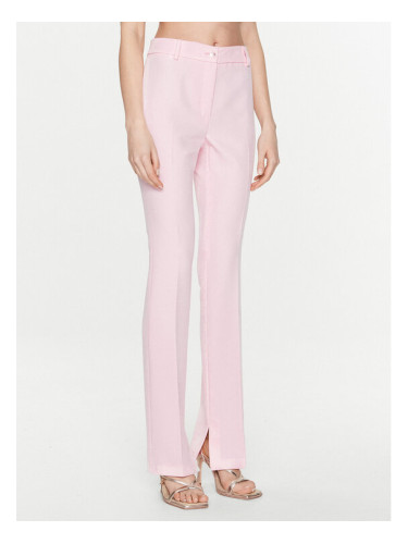 Blugirl Blumarine Текстилни панталони RA3032-T3359 Розов Regular Fit