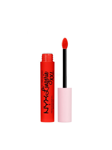 NYX Professional Makeup Lip Lingerie XXL Червило за жени 4 ml Нюанс 27 On Fuego