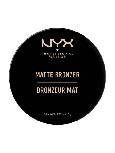 NYX Professional Makeup Matte Bronzer Бронзант за жени 9,5 гр Нюанс 05 Deep Tan