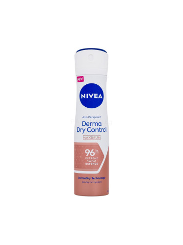Nivea Derma Dry Control Антиперспирант за жени 150 ml