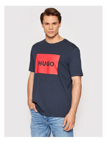 Hugo Тишърт Dulive222 50467952 Тъмносин Regular Fit