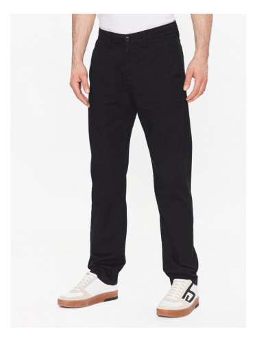 Guess Текстилни панталони Drake M3GB13 WFBW3 Черен Regular Fit