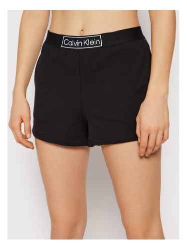 Calvin Klein Underwear Пижамени шорти 000QS6799E Черен Regular Fit