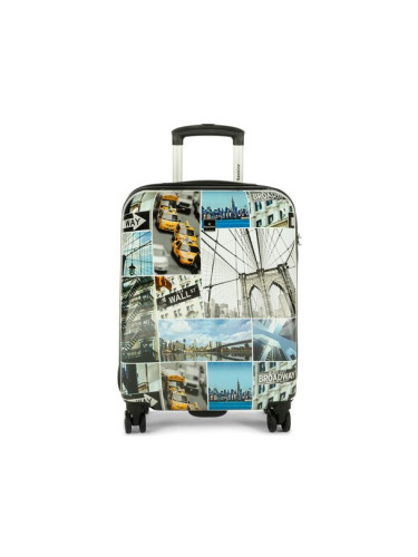 Saxoline Самолетен куфар за ръчен багаж Sx Brooklyn 1417H0.49.10 Цветен
