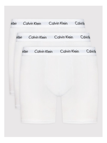 Calvin Klein Underwear Комплект 3 чифта боксерки 000NB1770A Бял