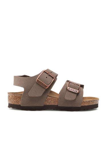 Birkenstock Сандали New York Kids Bs 87781 Кафяв