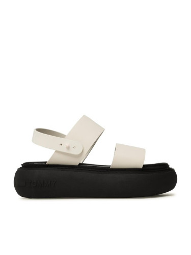 Tommy Jeans Сандали Volume Sandal Stripe EN0EN02077 Бял