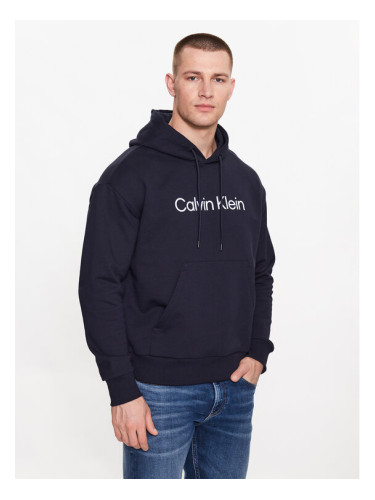 Calvin Klein Суитшърт Hero K10K111345 Тъмносин Regular Fit