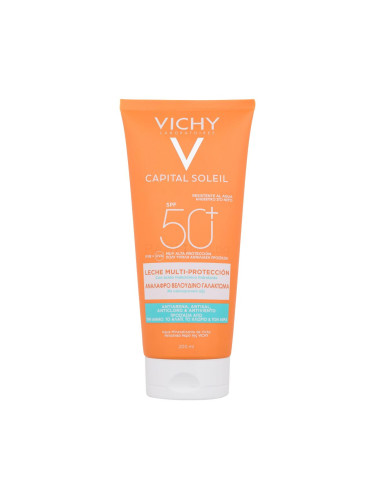 Vichy Capital Soleil Multi-Protection Milk SPF50+ Слънцезащитна козметика за тяло 200 ml