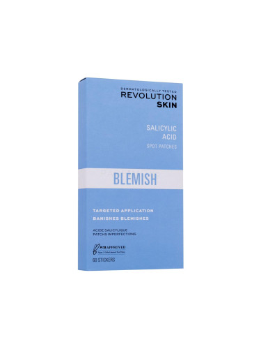Revolution Skincare Blemish Salicylic Acid Spot Patches Локална грижа за жени 60 бр