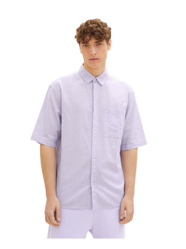 Tom Tailor Denim Риза 1034920 Виолетов Regular Fit