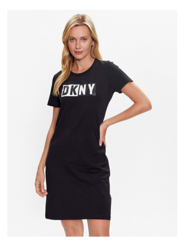 DKNY Sport Ежедневна рокля DP2D4261 Черен Classic Fit