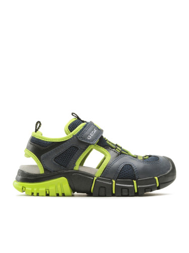 Сандали Geox J Sandal Dynomix Boy J35GHA014MEC0749 S Тъмносин