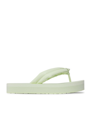 Джапанки Calvin Klein Flatform Flip Flop W/Hw HW0HW01503 Зелен
