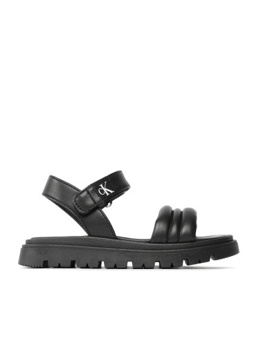 Сандали Calvin Klein Jeans Velcro Sandal V4A2-80512-1614 Черен