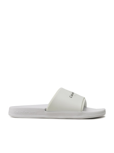 Чехли Calvin Klein Jeans Slide Monogram Tpu YM0YM00361 Бял