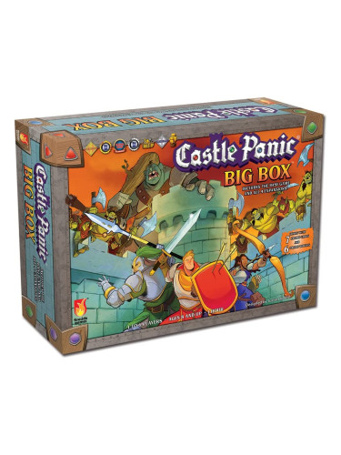  Настолна игра Castle Panic: Big Box (2nd Edition) - кооперативна
