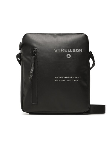 Strellson Мъжка чантичка Stockwell 2.0 4010003123 Черен