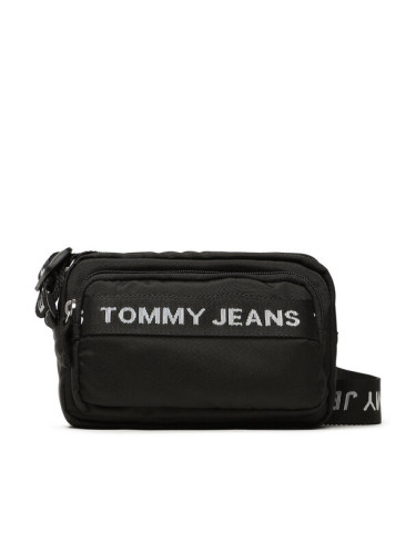 Tommy Jeans Дамска чанта Tjw Essential Crossover AW0AW14547 Черен