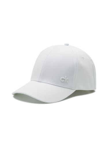 Calvin Klein Шапка с козирка Ck Baseball Cap K50K502533 Бял