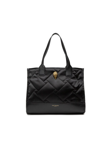 Kurt Geiger Дамска чанта Recycled Sq Sm Shopper 8670900229 Черен