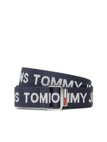 Tommy Jeans Мъжки колан Tjm Bxter 3.5 AM0AM10907 Тъмносин