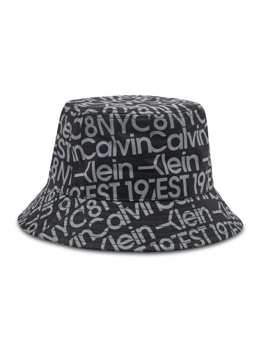 Текстилна шапка Calvin Klein Jeans Sport Essentials K50K510507 Черен