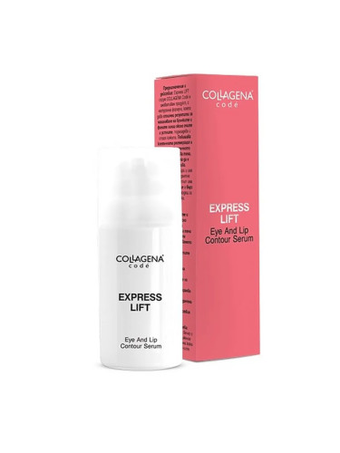 Серум за очи и устни лифтира против бръчки COLLAGENA CODE Express Lift Eye Lip Contour Serum