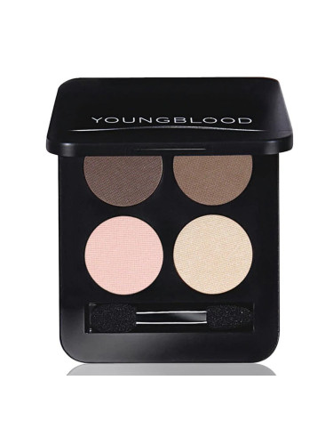 Палитра минерални сенки за очи Youngblood Pressed Mineral Eyeshadow Quad Shanghai Nights