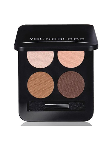 Палитра минерални сенки за очи Youngblood Pressed Mineral Eyeshadow Quad Eternity