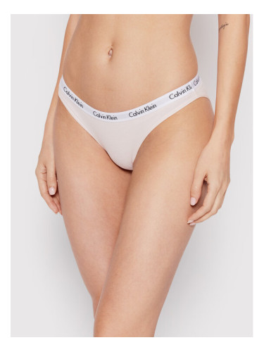 Calvin Klein Underwear Класически дамски бикини 0000D1618A Розов