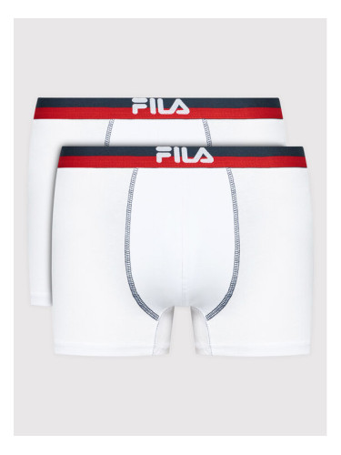 Fila Комплект 2 чифта боксерки FU5020/2 Бял