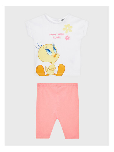 OVS Комплект тишърт и панталонки 1767248 Розов Regular Fit