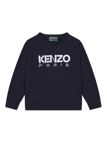 Kenzo Kids Суитшърт K25774 S Тъмносин Regular Fit