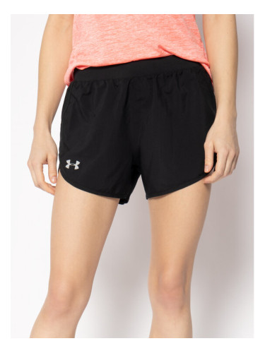 Under Armour Спортни шорти Fly By 2.0 1350196 Черен Loose Fit