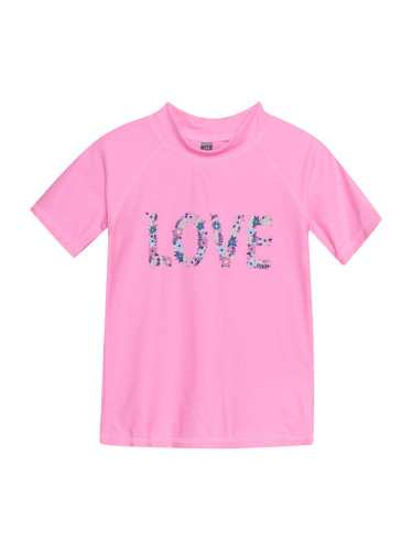 Color Kids Тениска за плуване 720130 Розов Regular Fit