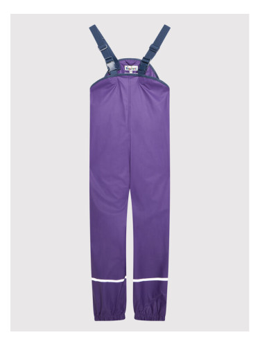 Playshoes Панталони за дъжд 405424 D Виолетов Regular Fit