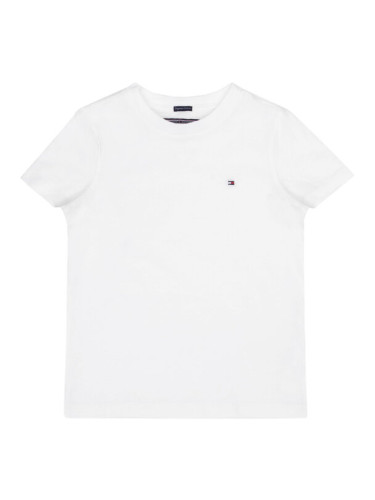 Tommy Hilfiger Тишърт KB0KB04140 S Бял Regular Fit