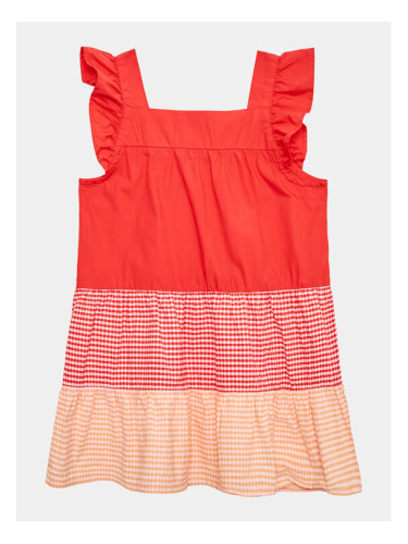 United Colors Of Benetton Ежедневна рокля 4EW7GV00U Червен Regular Fit