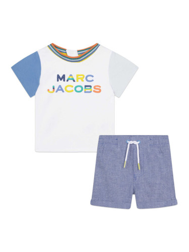 The Marc Jacobs Комплект тишърт и панталонки W98167 Бял Regular Fit