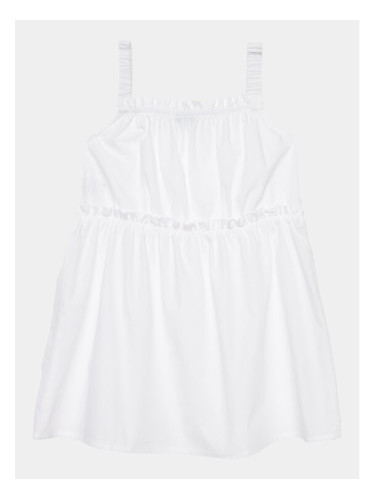 United Colors Of Benetton Ежедневна рокля 4EW7GV00T Бял Regular Fit