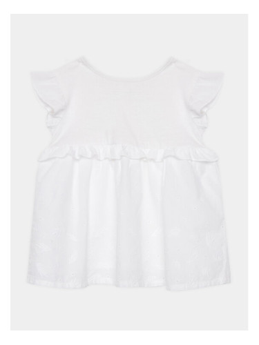 United Colors Of Benetton Ежедневна рокля 47YZAV00B Бял Regular Fit