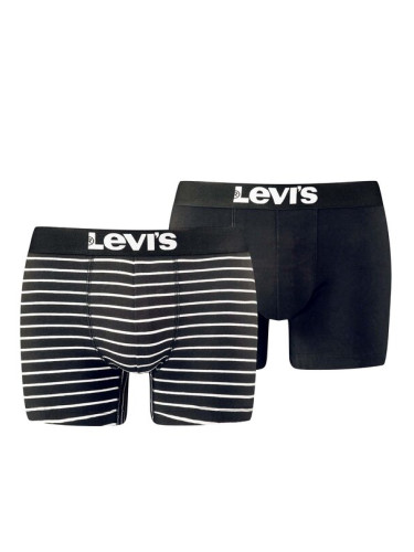 Levi's® Комплект 2 чифта боксерки 905011001 Черен