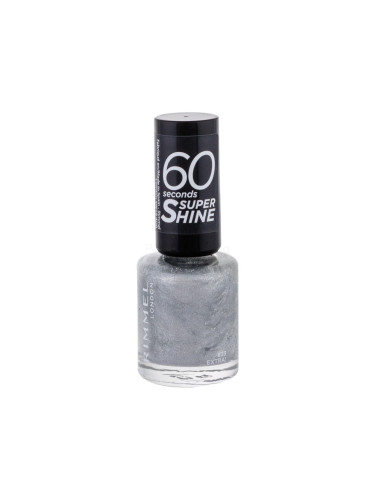 Rimmel London 60 Seconds Super Shine Лак за нокти за жени 8 ml Нюанс 833 Extra!