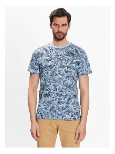 INDICODE Тишърт Palme 40-935 Син Regular Fit